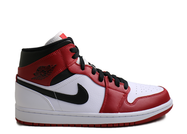 Air Jordan 1 Mid "Chicago White Toe"