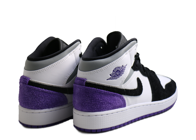 Air Jordan 1 Mid GS "Union Purple"