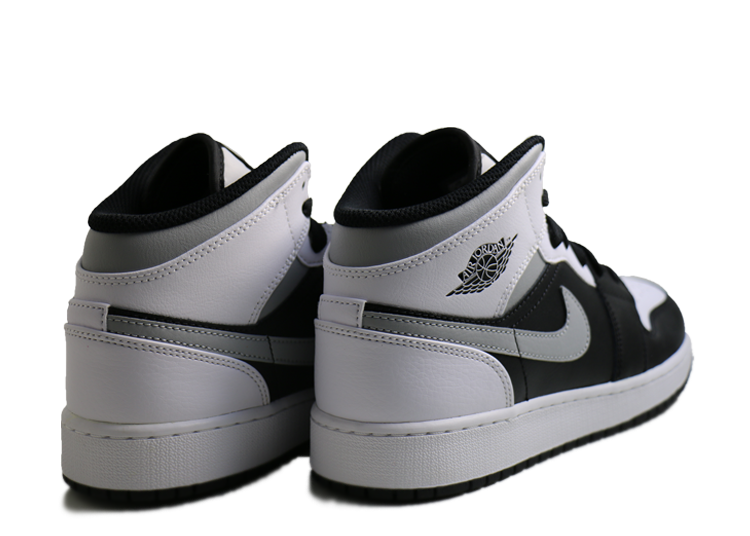Air Jordan 1 Mid GS "White Shadow"