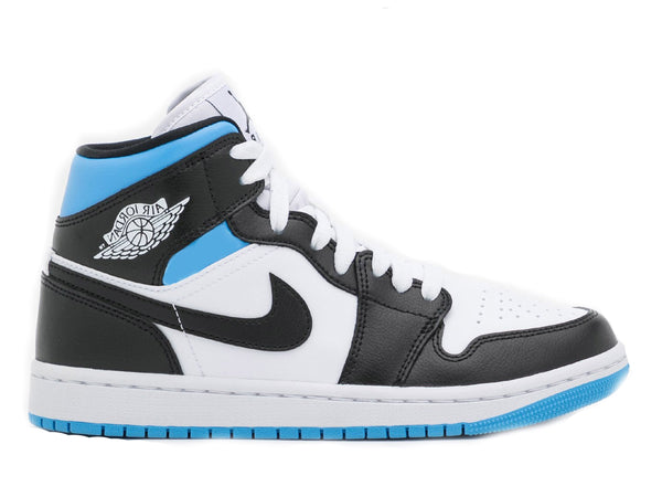 Air Jordan 1 Mid W "University Blue Black"