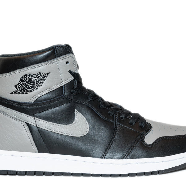 Black and gray jordan 1s on sale